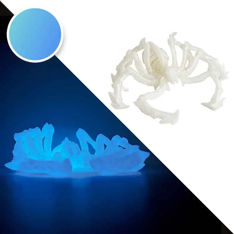 3D Printed Spider Simulation Toy elasticity Contracted Movable Joints Creative Model Desktop Decoration Ornaments Gift