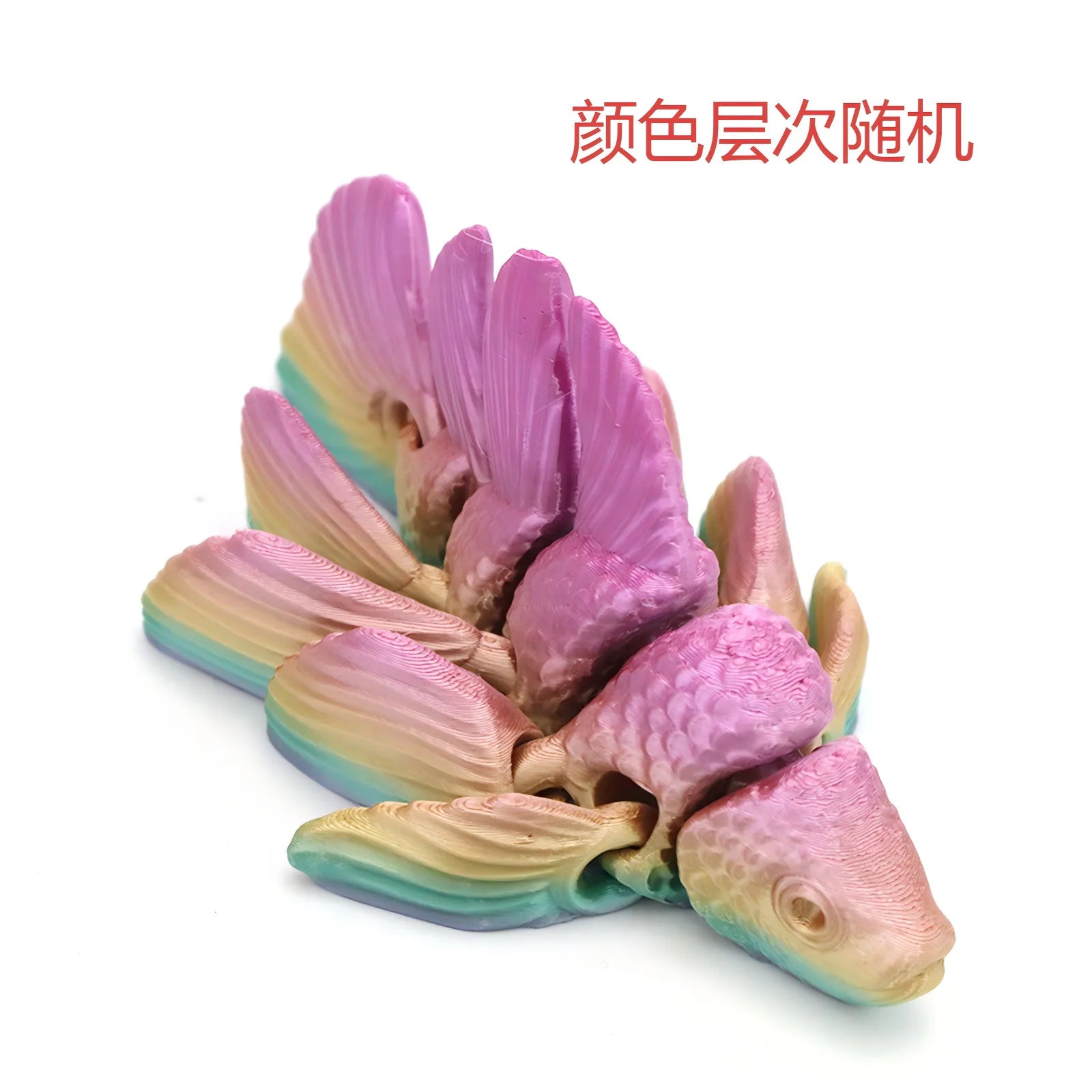3D Printed goldfish Halloween Desktop Ornament 3d Printed Toy Animals living room Home Office Craft Printed Christmas Gifts