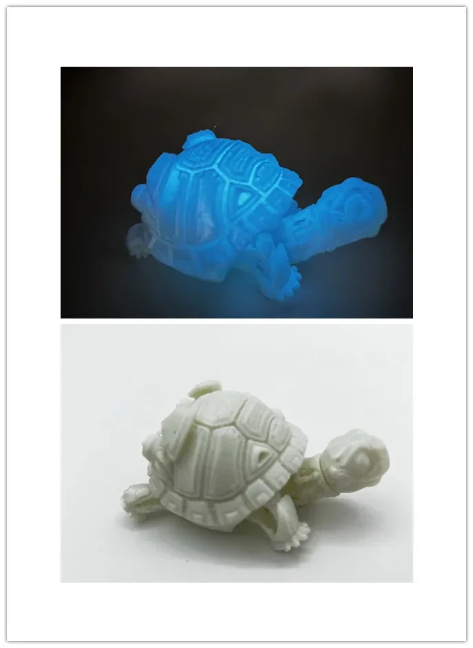 3d Printed Turtles Animal Toys Home Room Car Decorations Desktop Decorations And Free Movement Of Jointsmulti-Joint Movable