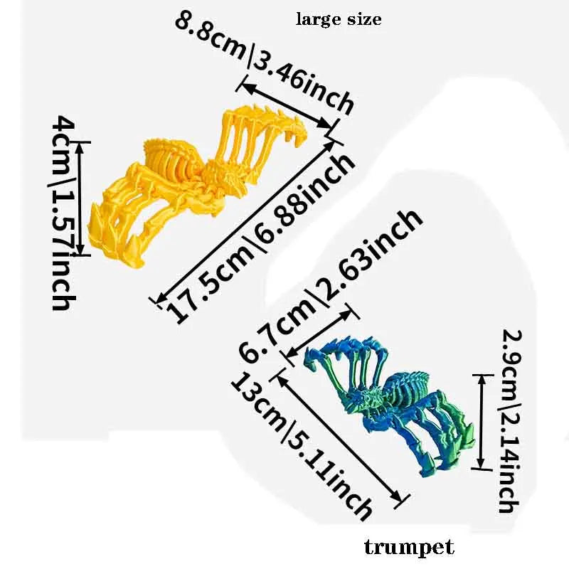 3D Printed Spider Simulation Toy elasticity Contracted Movable Joints Creative Model Desktop Decoration Ornaments Gift