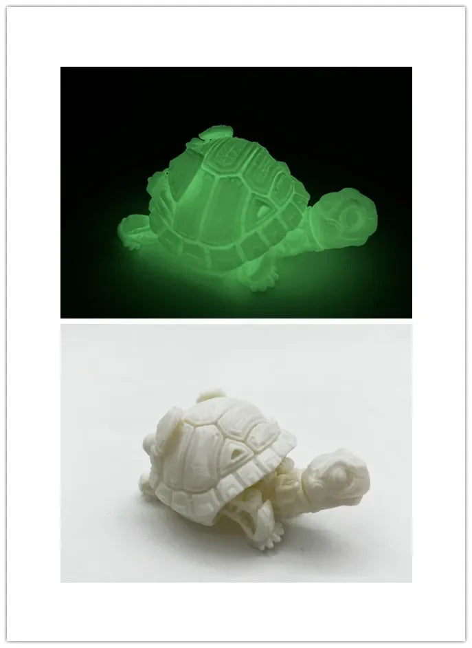 3d Printed Turtles Animal Toys Home Room Car Decorations Desktop Decorations And Free Movement Of Jointsmulti-Joint Movable