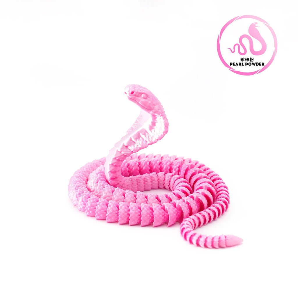25cm 3D Printed Snake 3D Printed Figure Desk Accessories Toy for Kid 3D Printed Dragon Room Desktop Ornament Office Accessories