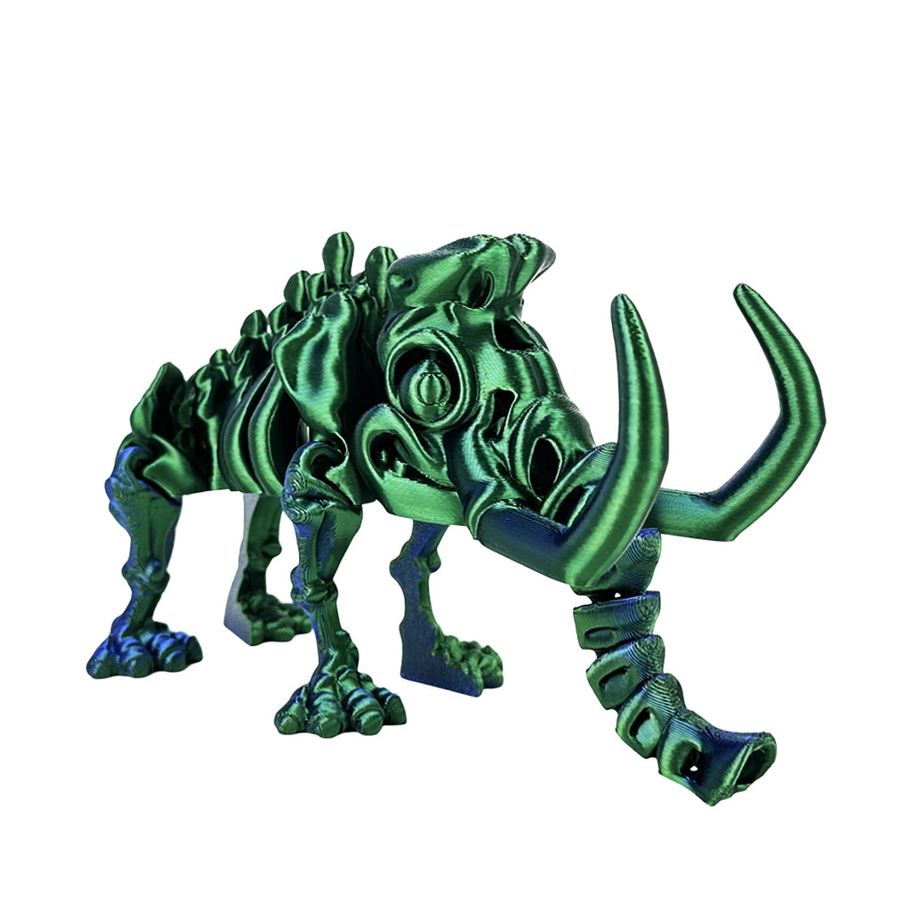 3D Printed Ornament Dinosaur Skeleton Mammoth Model Children's Toy Creative Birthday Gift