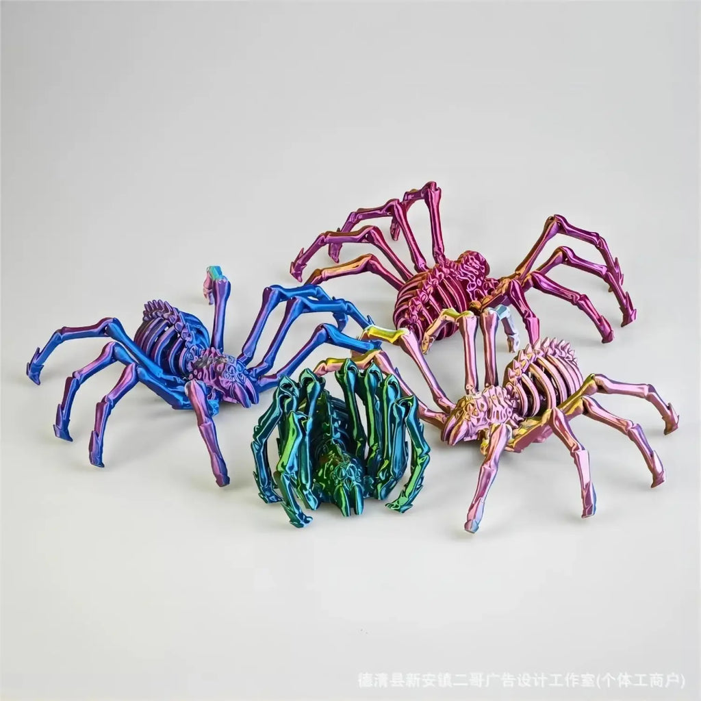 3D Printed Spider Simulation Toy, Movable Joints, Movable Joints, Creative Model, Desktop Decoration, Collection Ornaments, Gift
