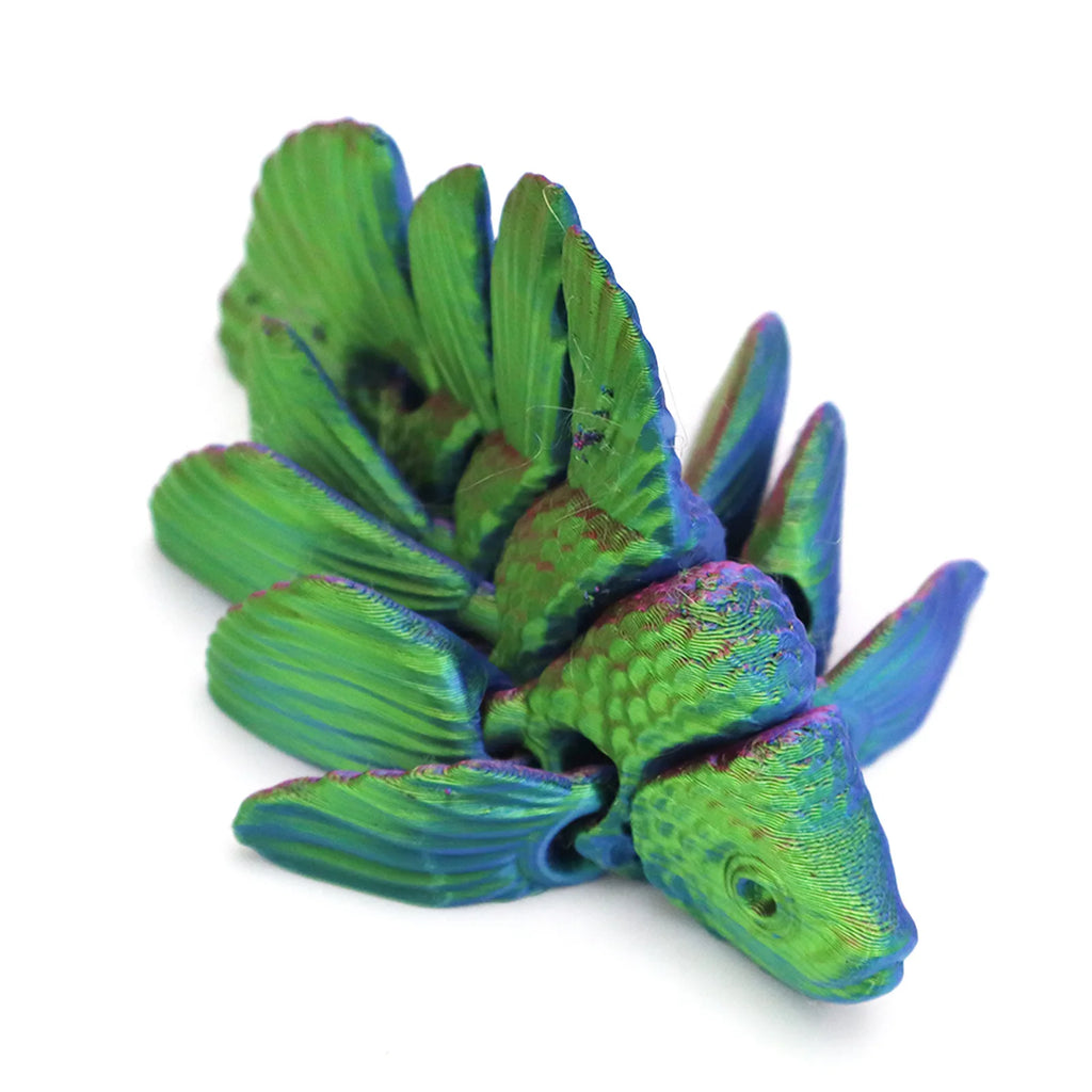 3D Printed goldfish Halloween Desktop Ornament 3d Printed Toy Animals living room Home Office Craft Printed Christmas Gifts