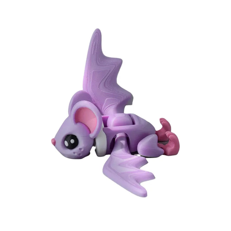 3D Printed flying squirrel Halloween Desktop Ornament 3d Printed Animals living room Home Office Craft Printed Christmas Gifts