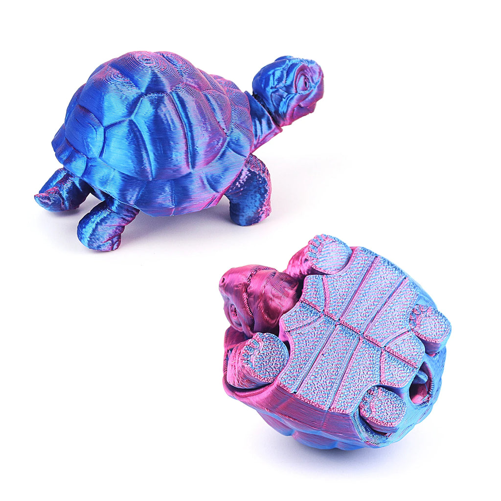 3D printed turtle multi joint movable ornament, simulated animal model, versatile shapes