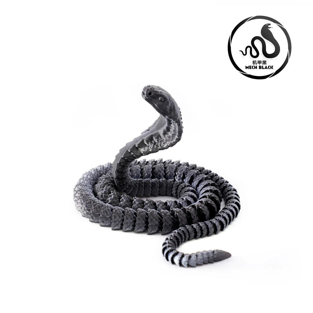 25cm 3D Printed Snake 3D Printed Figure Desk Accessories Toy for Kid 3D Printed Dragon Room Desktop Ornament Office Accessories