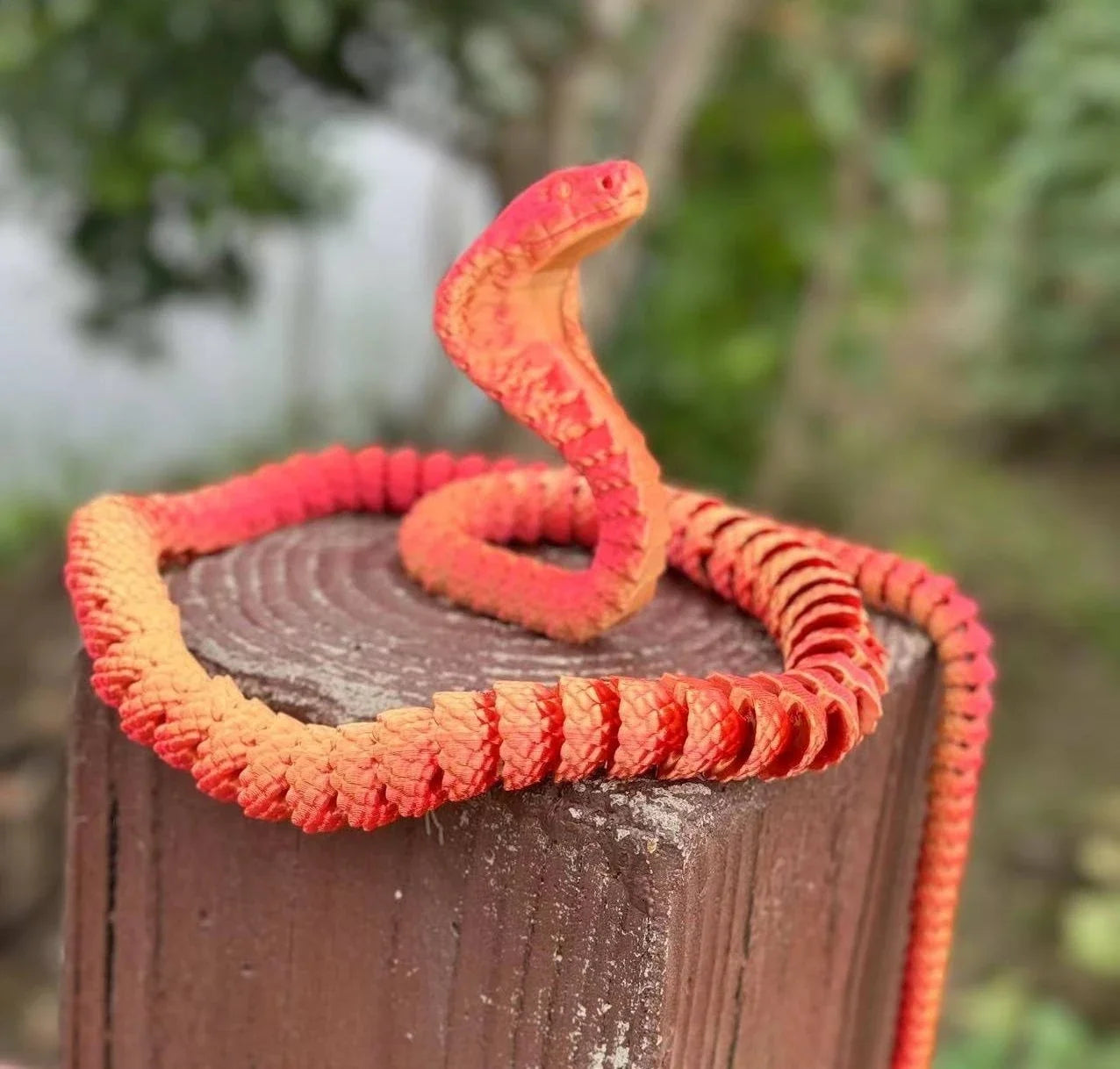 3D Printed Snake Fidget Toys, Flexible Joints, Executive Desk Toys, Home Office Decor, Perfect Gifts for Kids