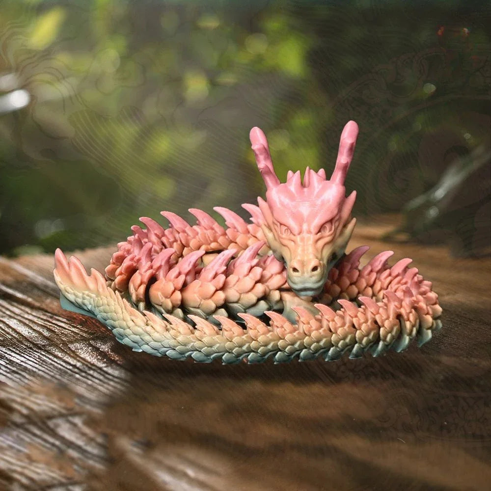 3D Printed Snake Fidget Toys, Flexible Joints, Executive Desk Toys, Home Office Decor, Perfect Gifts for Kids