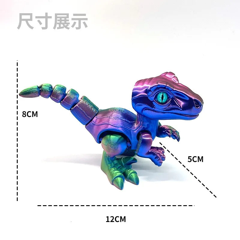 3D Printing Dinosaur Simulation Dinosaur Animal Toy Gift Ornament Decoration Children Gift Home Desktop Decoration Model Toys