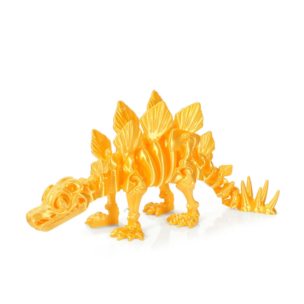 3D Printed Dinosaur Stegosaurus Joints Can Move Freely Fidget Toy Realistic Dragon Statue Home Office Decoration