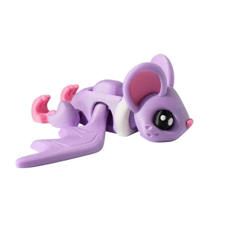 3D Printed flying squirrel Halloween Desktop Ornament 3d Printed Animals living room Home Office Craft Printed Christmas Gifts