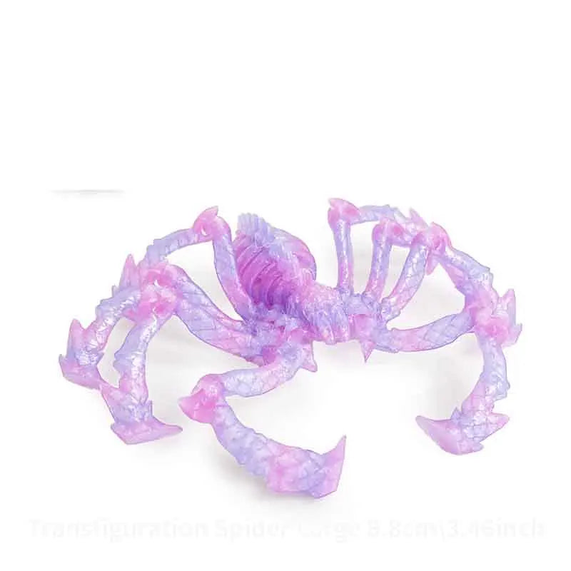 3D Printed Spider Simulation Toy elasticity Contracted Movable Joints Creative Model Desktop Decoration Ornaments Gift